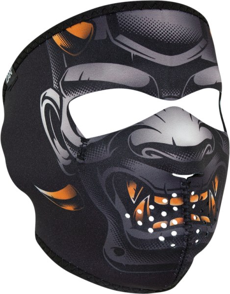 Masca Zan Headgear Neoprene Full-Face Horned Demon, 1, nordicamoto.ro
