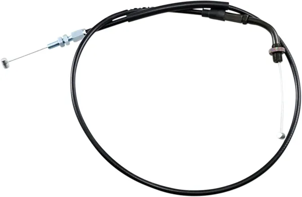Black Vinyl Throttle Cable Black