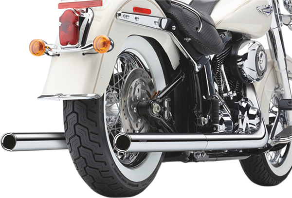 Bad Hombre Dual Exhaust System Chrome, 4, nordicamoto.ro