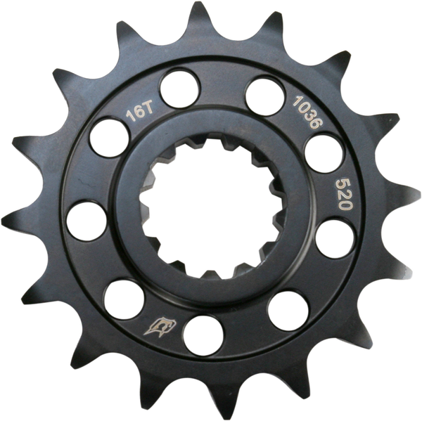 Lightweight Steel Sprocket Black, Zinc, 1, nordicamoto.ro