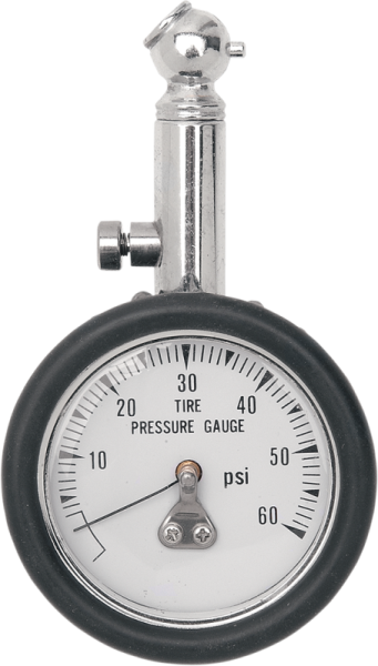 Tire Pressure Gauge Silver, 1, nordicamoto.ro