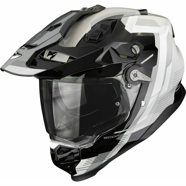 Casca enduro/adventure SCORPION ADF-9000 AIR PATROL S Negru/Rosu-0