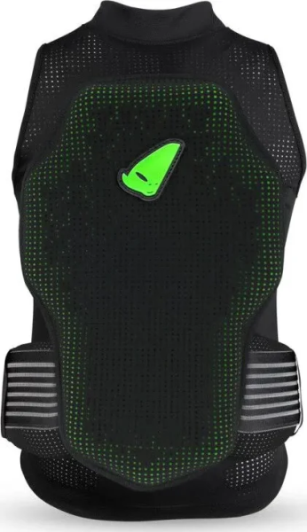 Kids Anchorage Sv5 Back Protector Vest Black, Green -3