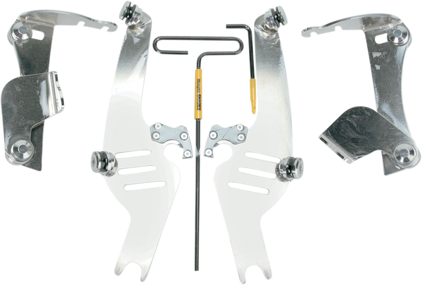 No-tool Trigger-lock Mount Kit For Sportshield Silver, 1, nordicamoto.ro