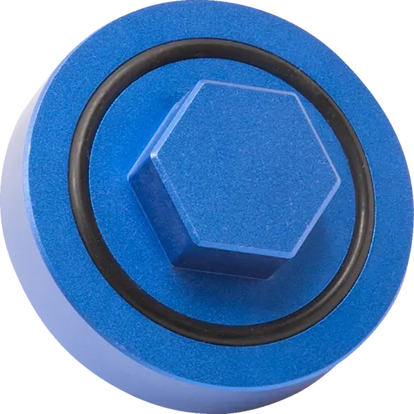 MOTION PRO Fork Cap Hex Tool For Harley Davidson Blue, Anodized -0