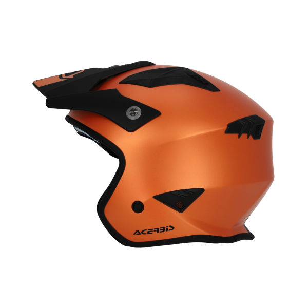 Casca Jet Acerbis Aria Metallic Portocaliu XXL-3