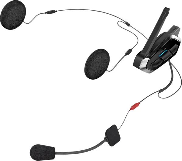 50r Low Profile Mesh Intercom Headsets Black, 1, nordicamoto.ro
