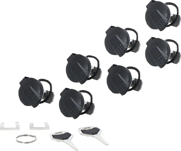 Trax Lock Set Black