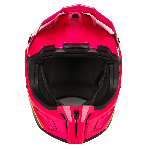 Casca Snowmobil Klim T1 Freeride ECE Descent Pink Glow-25