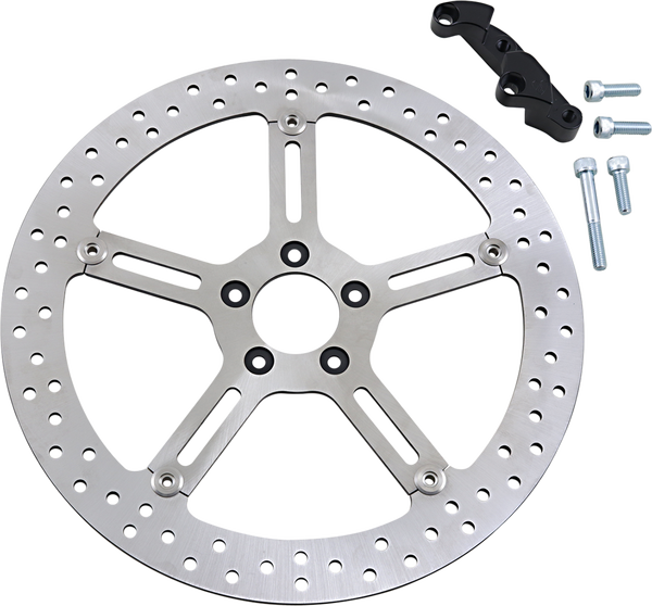 Big Brake Floating Rotor Kit Silver, 1, nordicamoto.ro