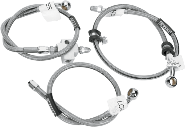 Brake Line Kit Silver, 2, nordicamoto.ro