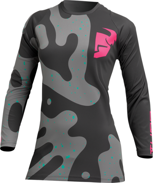Tricou Dama Thor Sector Disguise Aqua/Teal-1