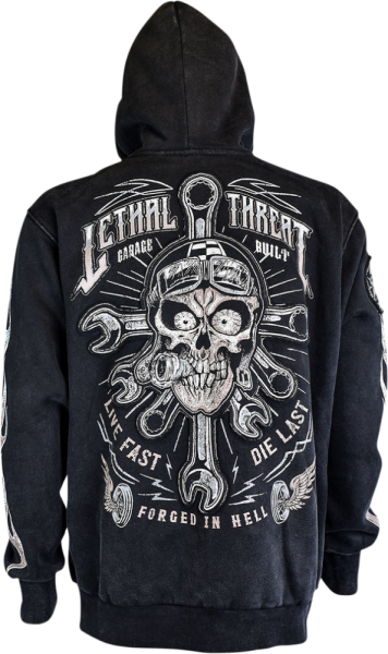 Live Fast, Die Last Hoodie Black 4XL, 1, nordicamoto.ro