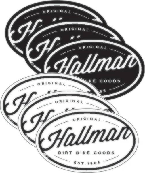 Hallman Decal Sheet, 1, nordicamoto.ro