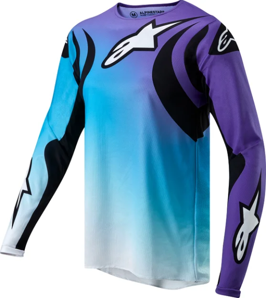 Tricou Dama Alpinestars Stella Fluid Blue XS, 1, nordicamoto.ro