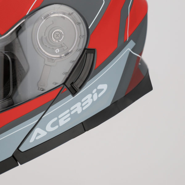 Casca Acerbis Serel 22.06 Grey/Red-6