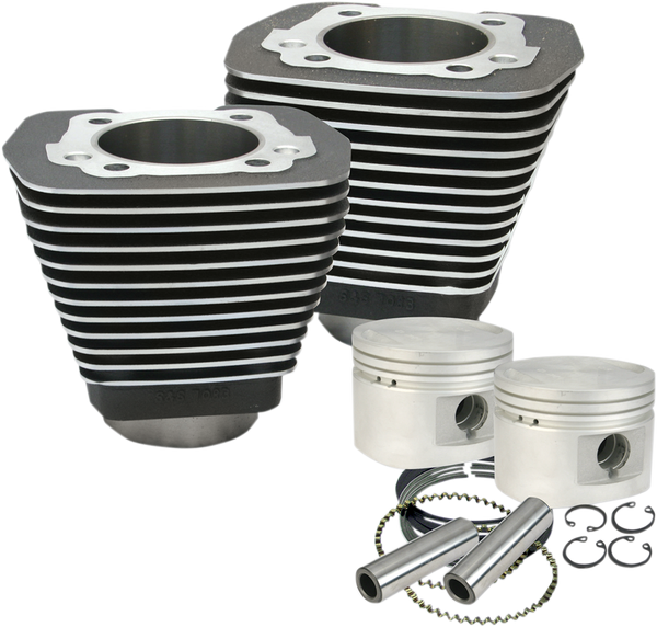 Cylinder & Piston Kit Black, 1, nordicamoto.ro