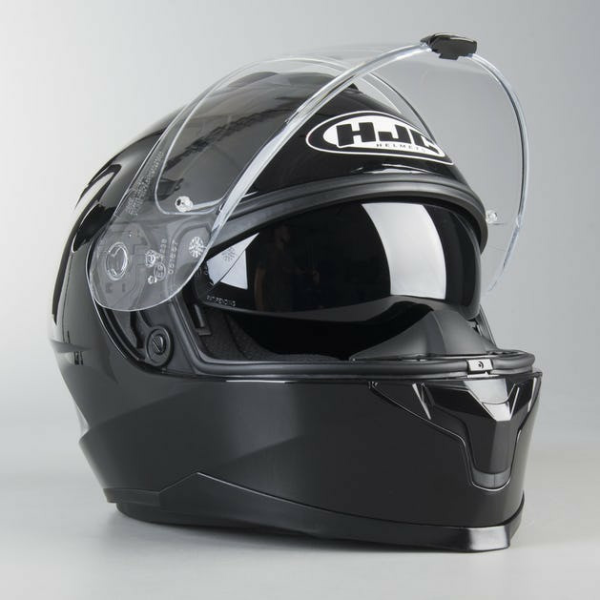 Casca HJC C70 Solid Negru XS, 2, nordicamoto.ro