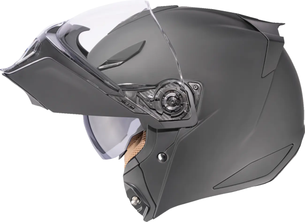 Threshold Solid Modular Helmet Black -3