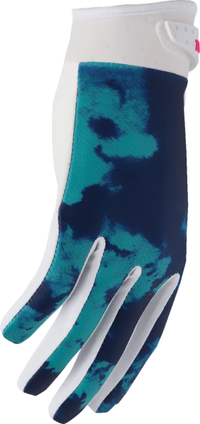 Youth Launchmode Bleach Gloves Blue, Green, White -3
