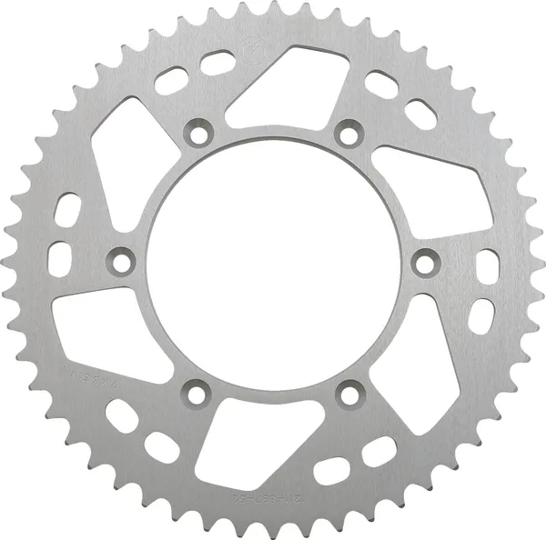 MOOSE RACING Rear Aluminum Sprocket Silver -0