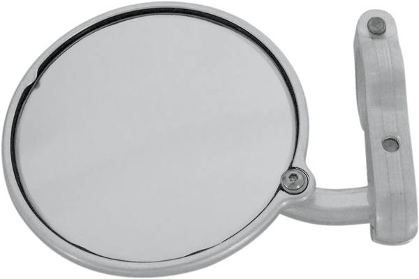 Hindsight Bar End Mirror Anodized Silver, 1, nordicamoto.ro