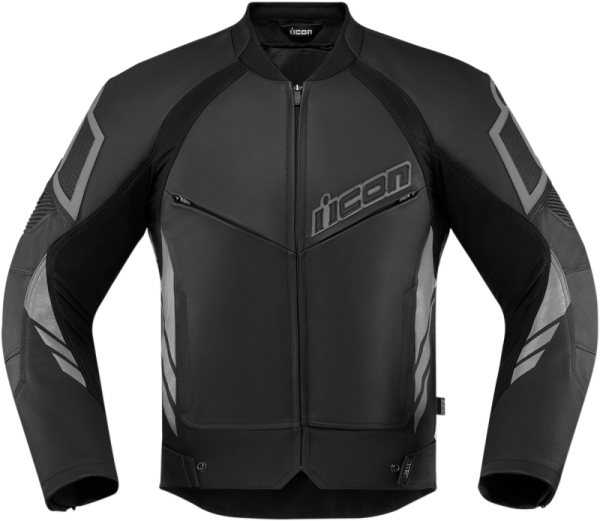 Geaca Piele Icon Hypersport2™ Black 58, 1, nordicamoto.ro