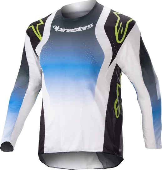Tricou Copii Alpinestars Racer Push Blue/White, 1, nordicamoto.ro