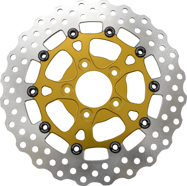 Two-piece Brake Rotor Gold, 1, nordicamoto.ro