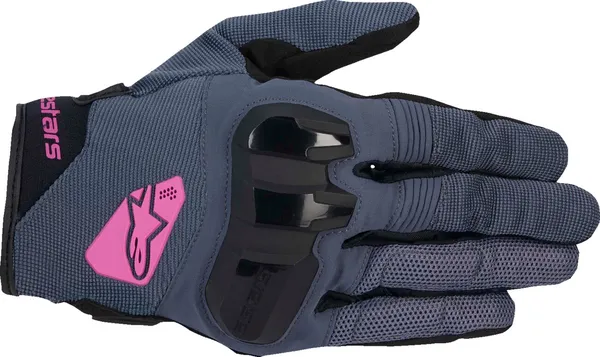 Alpinestars Women's Chrome Gloves Blue, Black -2