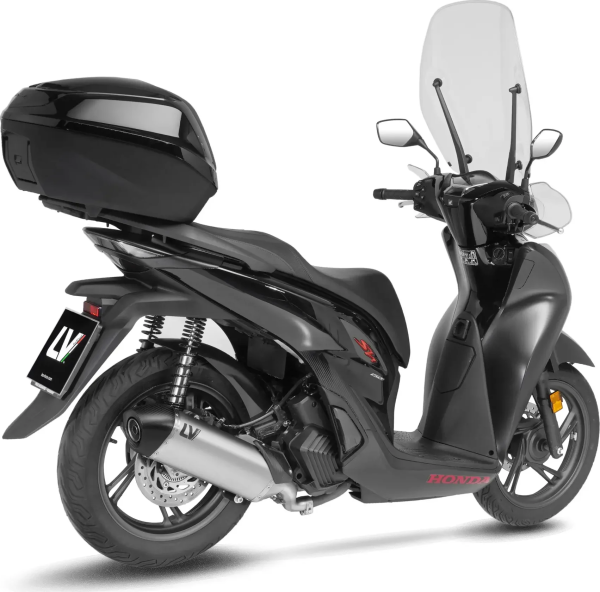 Tobă slip-on din oțel inoxidabil, nivel 14, negru, 4, nordicamoto.ro