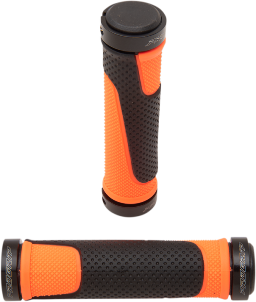 997 Lock-on Open End Locking Grips Black, Orange, 2, nordicamoto.ro