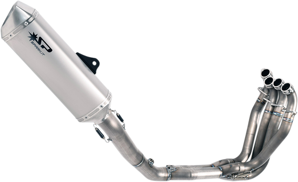 Force Full Exhaust Systems Silver, 1, nordicamoto.ro