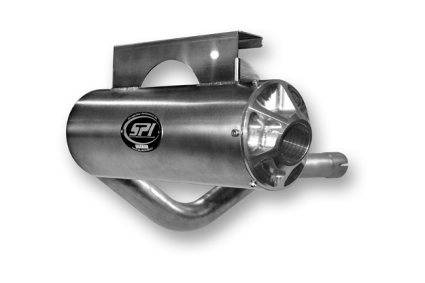 SPI Slip-On Exhaust System Stainless  Can-Am Renegade 500/800/1000 2012-17, 1, nordicamoto.ro