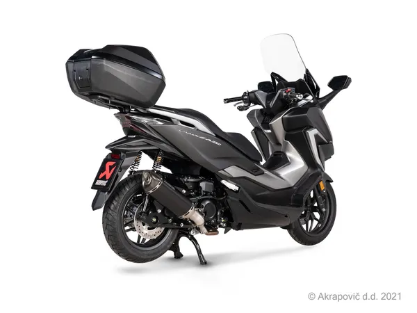 Slip-on Line Muffler Scooter Black -3