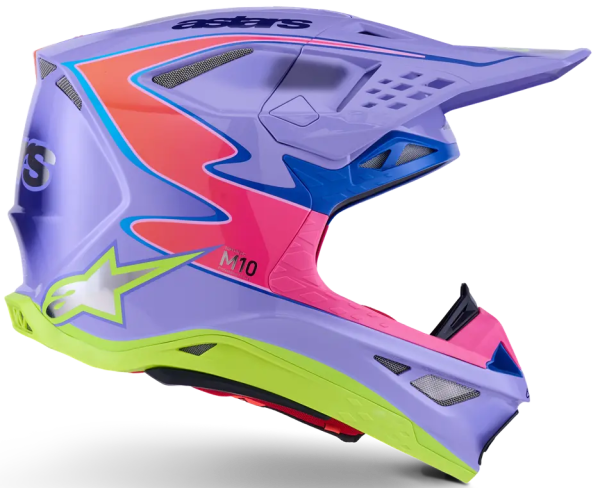 Casca Alpinestars Supertech M10 Jett Lawrence R01 Purple-0