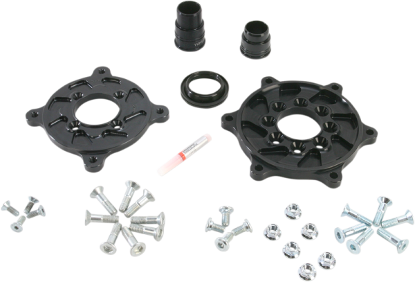 Carrier Ring Set Anodized, Black, 1, nordicamoto.ro