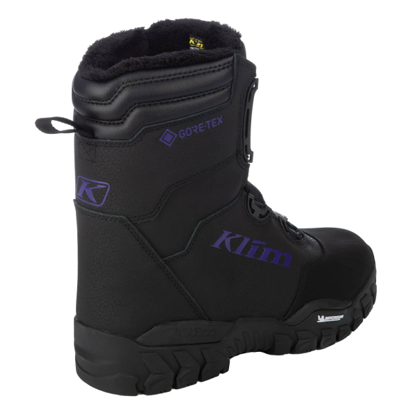 Bocanci Dama Snowmobile Klim Fierce GTX BOA Black - Heliotrope-25
