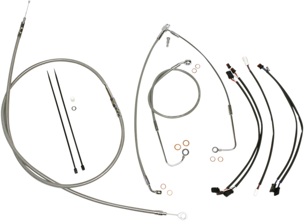 Xr Handlebar Installation Kit Silver, 2, nordicamoto.ro