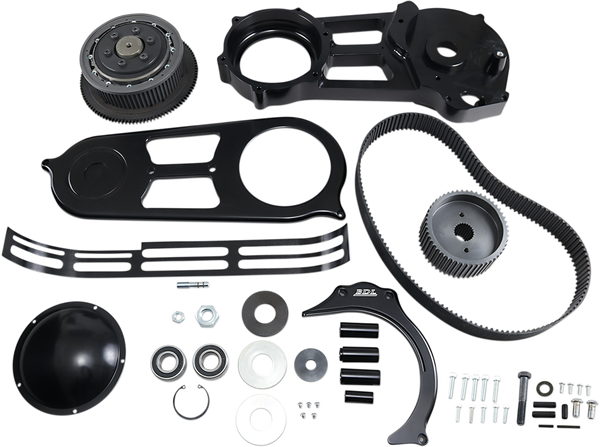 2(r) Belt Drive Kit With Top Belt Guard Black, 3, nordicamoto.ro
