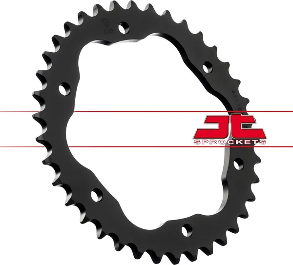 JT SPROCKETS Steel Rear Sprocket Black -1
