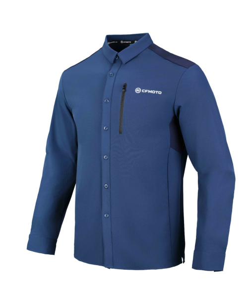 TRICOU CFMOTO QUICK-DRY ALBASTRU, 3, nordicamoto.ro