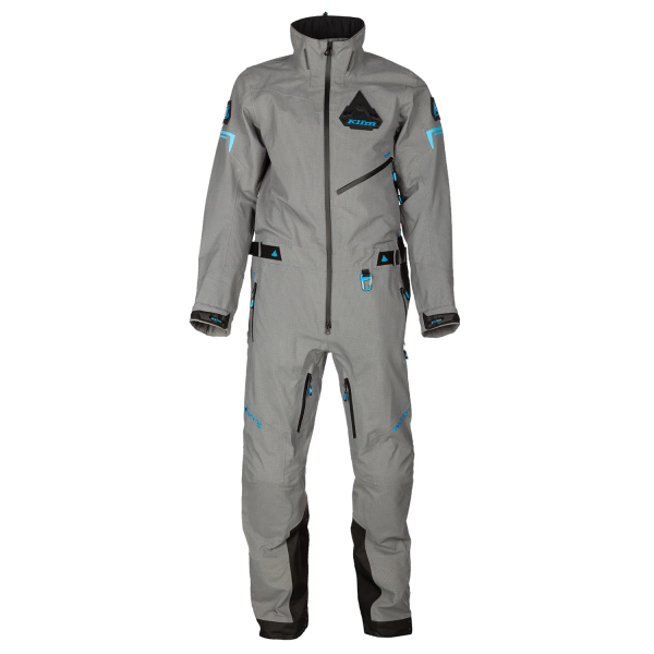 Combinezon Snowmobil Klim Lochsa FIVE Non-Insulated Gri/Albastru S, 8, nordicamoto.ro