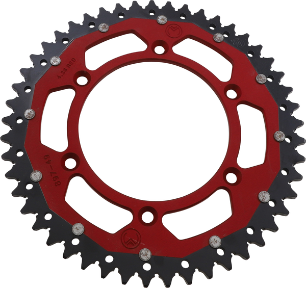 Dual Sprocket Red, 1, nordicamoto.ro