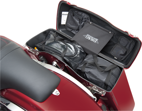 Saddlebag Lid Organizer Set Black, 3, nordicamoto.ro