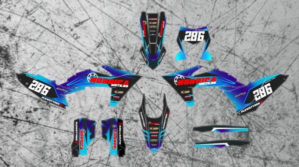 Kit stickere NordicaMoto KTM EXC 24-25