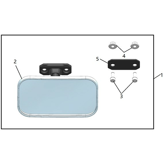 Oglinda retrovizoare CFMOTO UFORCE-0