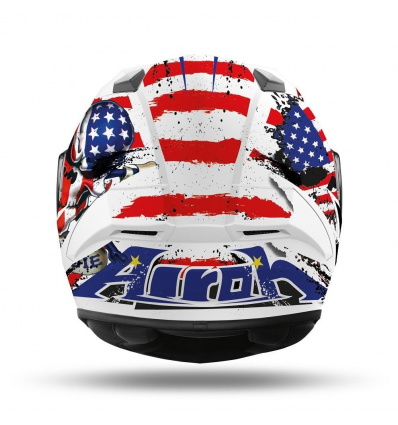 Casca Airoh Valor UNCLE SAM White/Red/Blue-1