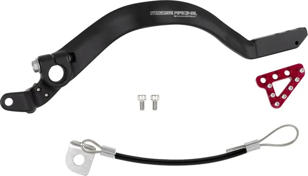 MOOSE RACING Brake Pedal Red 