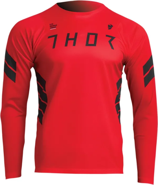 Tricou MTB Thor Assist Sting Red-8